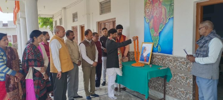 डॉ बी आर अम्बेडकर ने कमजोर तबके के उत्थान के लिए महती कार्य किया- प्रो. आनंद