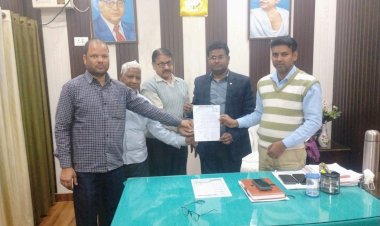 सौहार्द एवं बंधुता मंच ने शव फ्रीजर के लिए सौंपा ज्ञापन