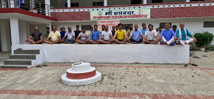 योग से ही संभव है निरोग जीवन, शांत मन और संतुलित आत्मा- चंद्रभान पाण्डेय 