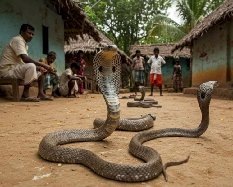 विशेष कार्यक्रम "कौन बड़का ..सांप कि इंसान?