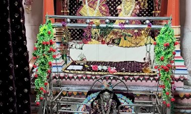 राधे कृष्ण पंचमंदिर में श्रीकृष्ण जन्मोत्सव पर छठिहार एवं भंडारे का आयोजन