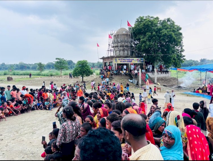 पाली में काली माई का त्रिवार्षिक पूजा : खप्पर यात्रा व भंडारे का आयोजन, उमड़ा आस्था का जनसैलाब 