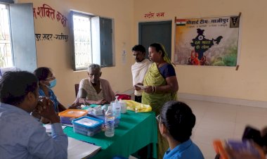 निःशुल्क मोतियाबिंद जांच एवं ऑपरेशन शिविर में मरीज हुए लाभान्वित